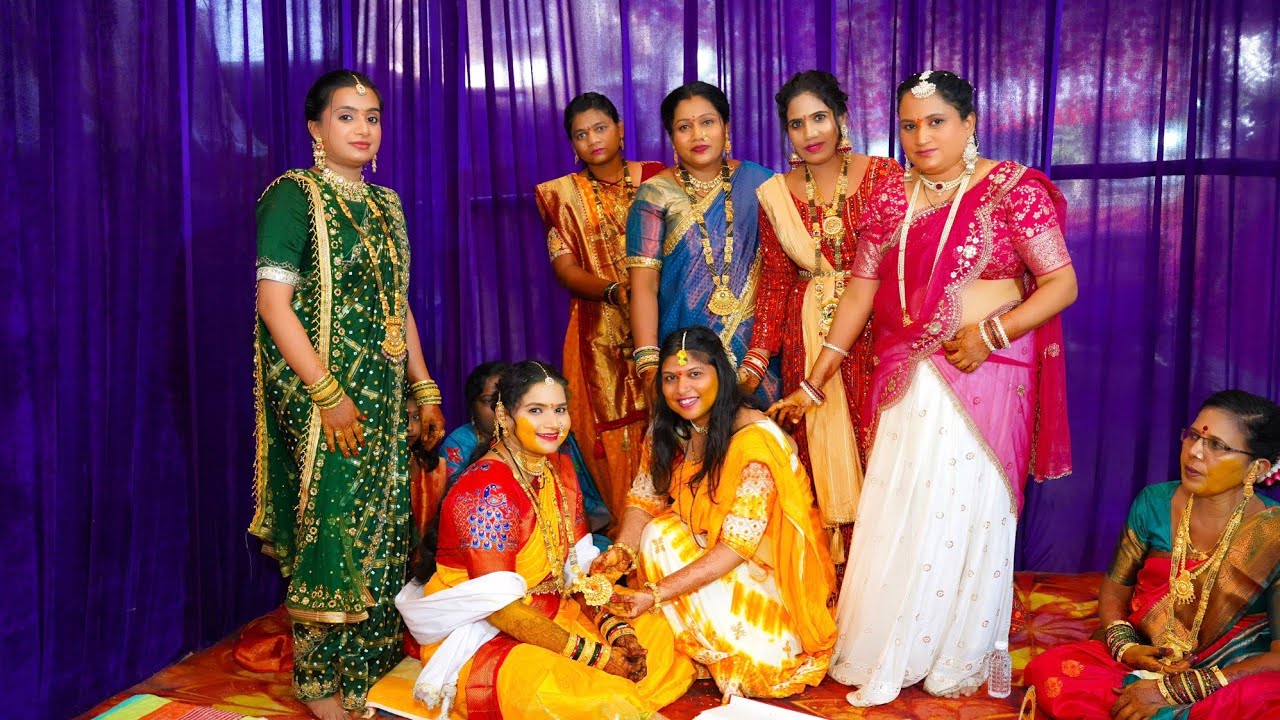 पूर्वा ताईची हळदी l Purva-Ashish #haldiceremony #priteshpatil -#reevaphotogaphy