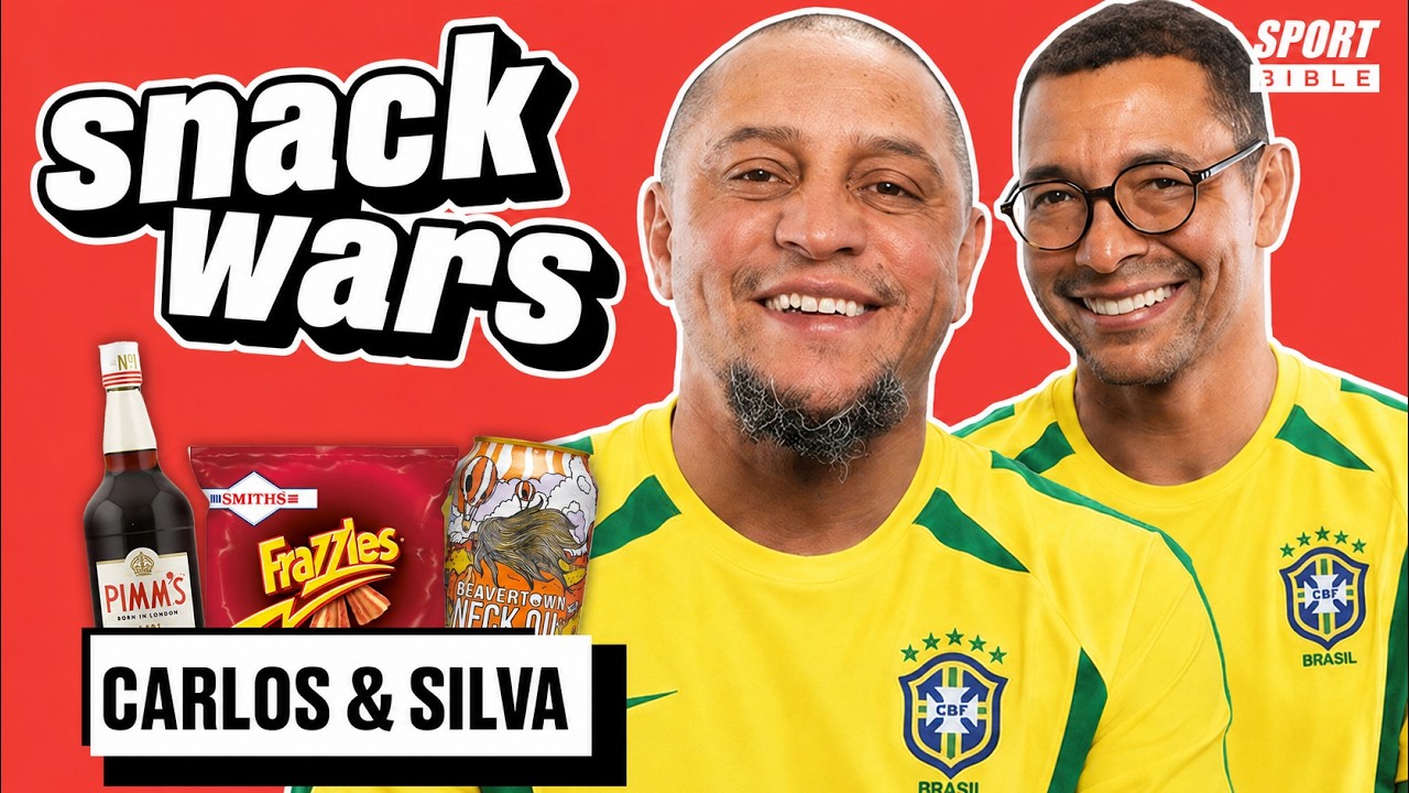 Roberto Carlos & Gilberto Silva Rate Brazil And UK Food | Snack Wars