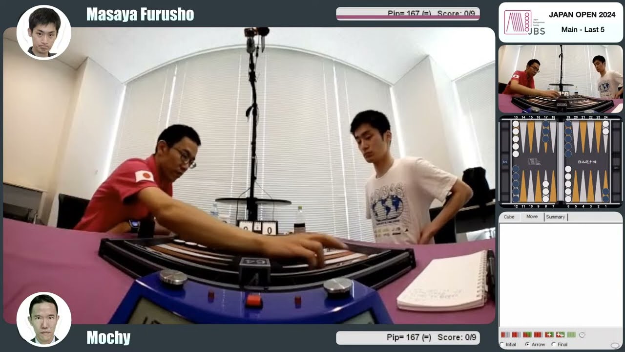 第52回日本選手権 ROUND8  望月正行 盤聖 vs 古庄将也