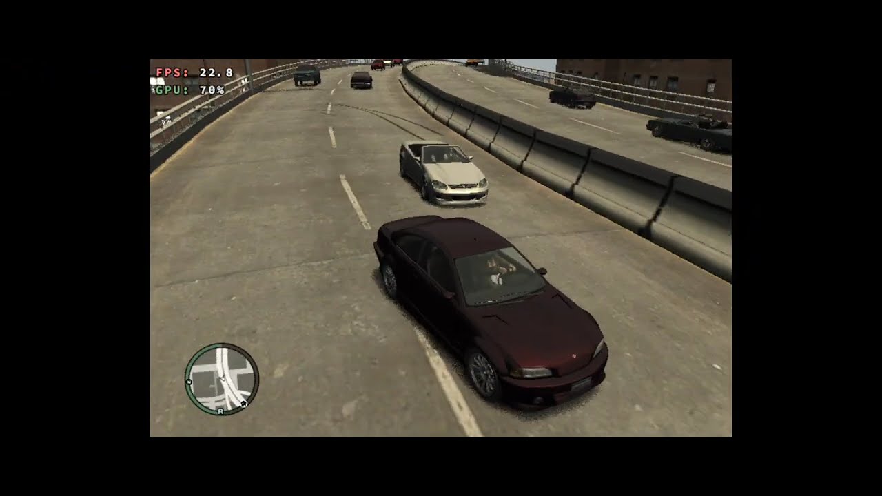 GTA  IV Winlator 10.0 hotfix  emulator pc Snapdragon 855 android xperia 5