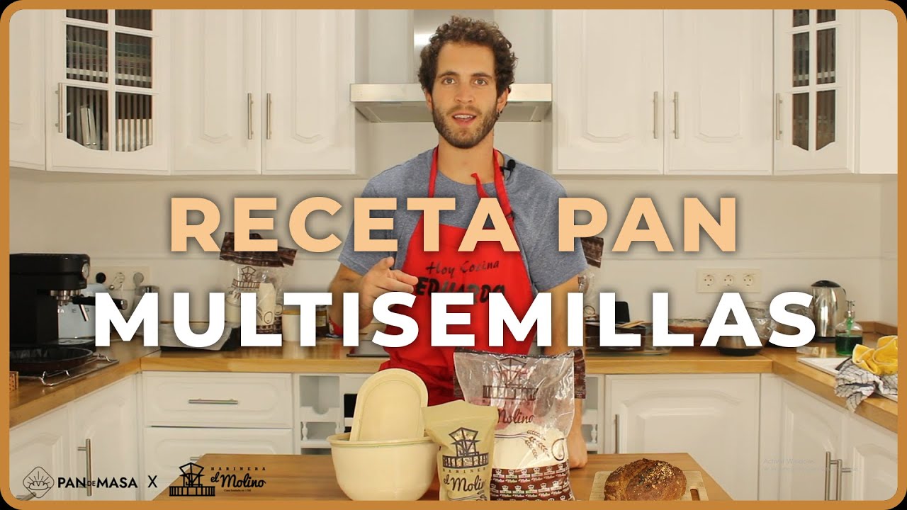 🍞 Receta de Pan Multicereales  -  Harinera El Molino