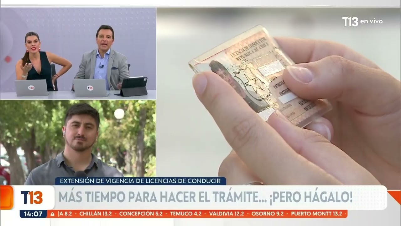Nueva extensión de vigencia de licencias de conducir