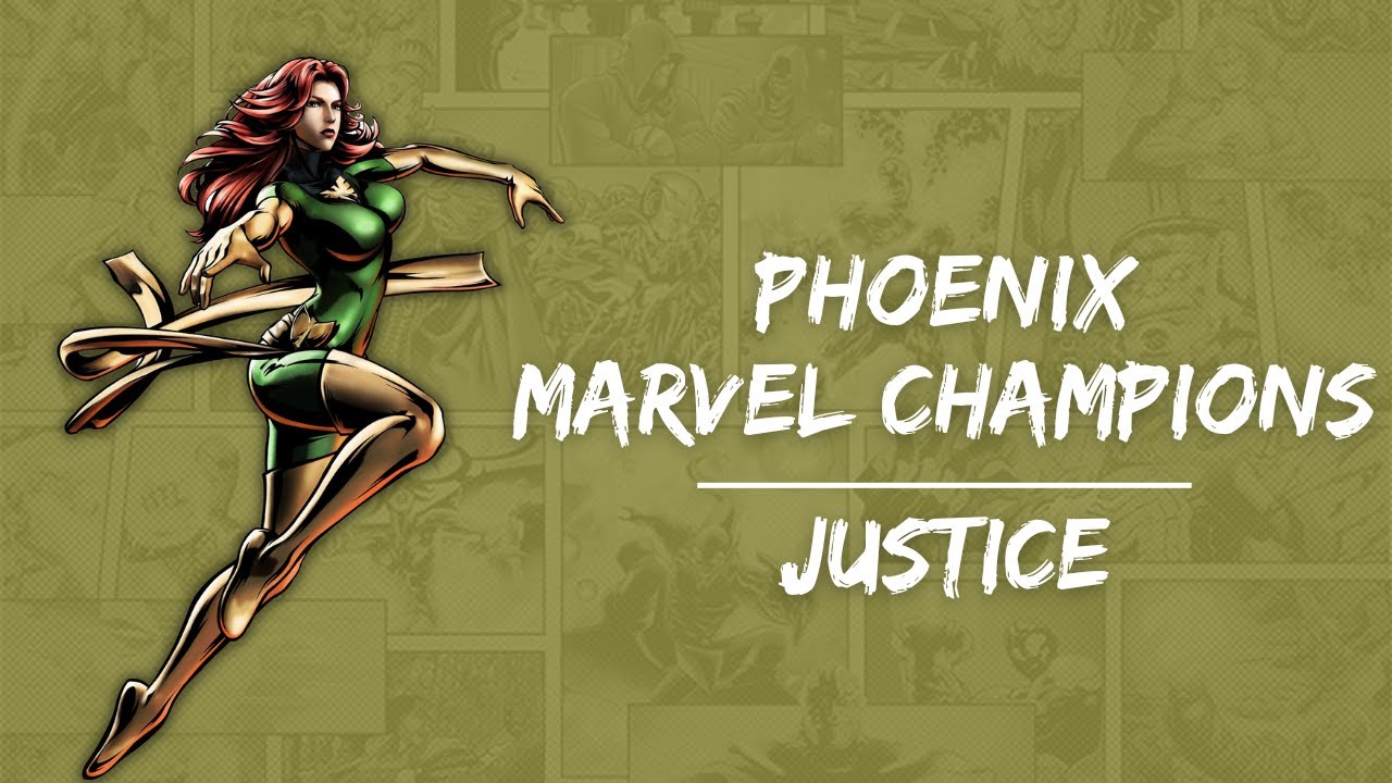 Marvel Champions Hero Spotlight - Phoenix - Justice Aspect!