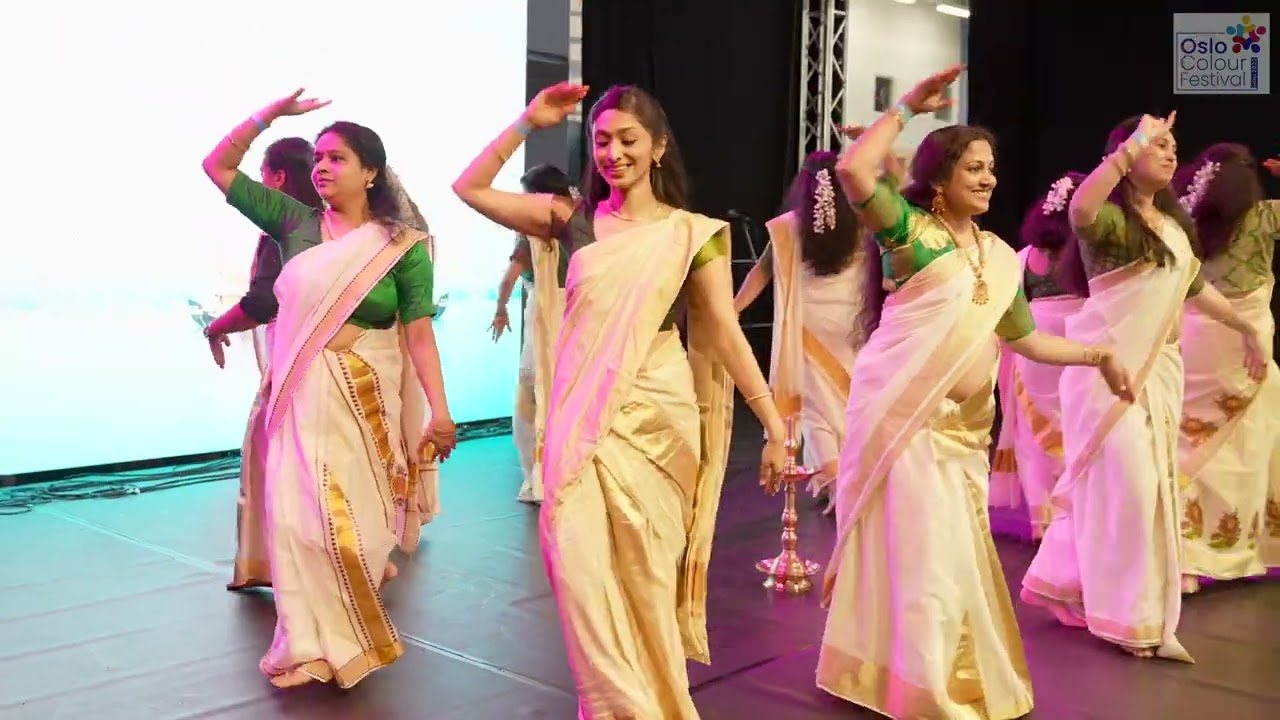 Kerala state performance at Oslo Colour Festival   4K60fps
