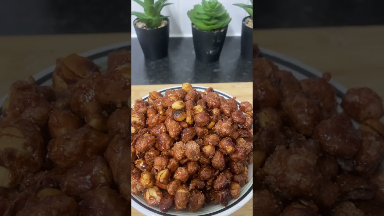 Сладкие конфеты из арахиса 🍬🥜 