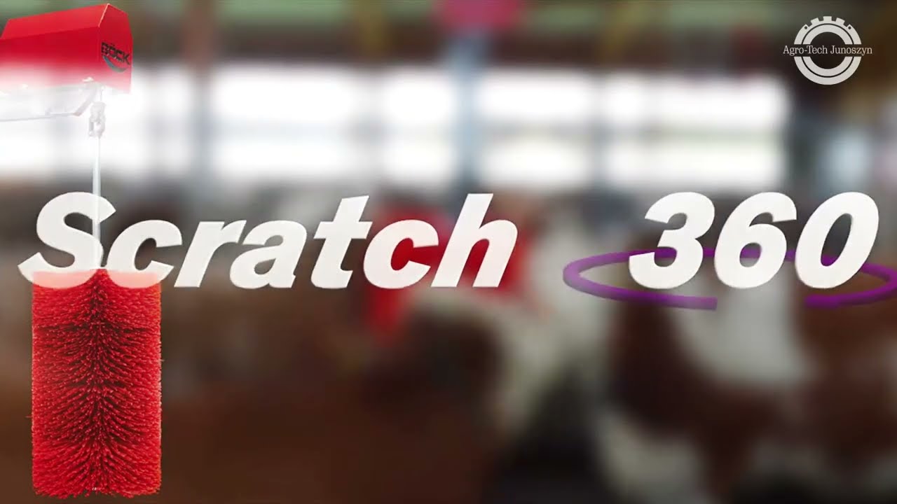 Czochradło Scratch 360 Bocke Silosysteme- maksymalny komfort dla kr&oacute;w.