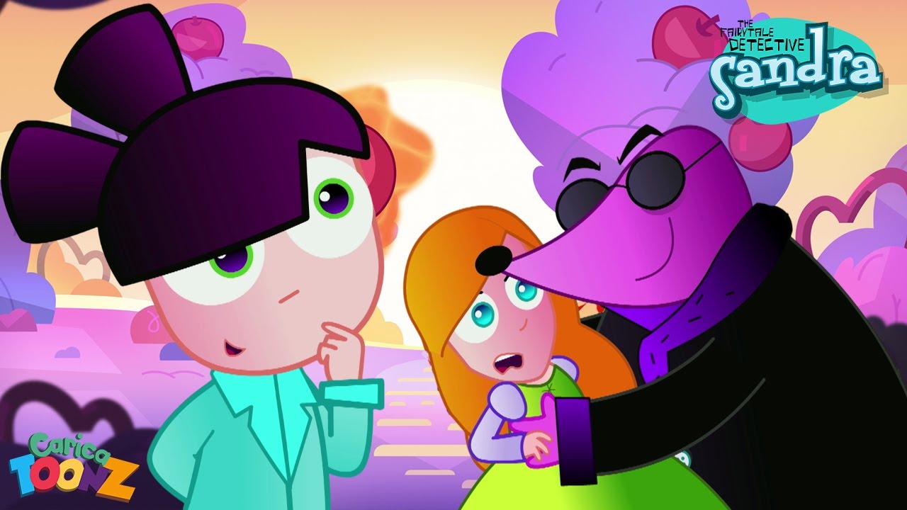 Sandra, la detective de cuentos – El rapto de Pulgarcita |  Dibujos animados para niños |50 Min
