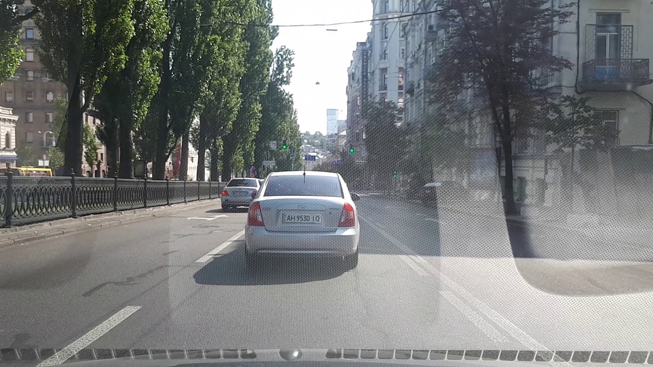 Уроки вождения в центре Киева