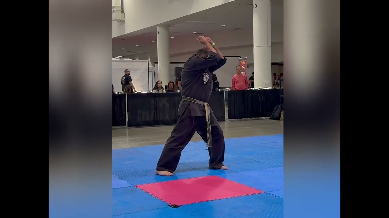Kenpo Karate Long Five Self Defense Form | Tony Capone at the Battle of Martial Arts