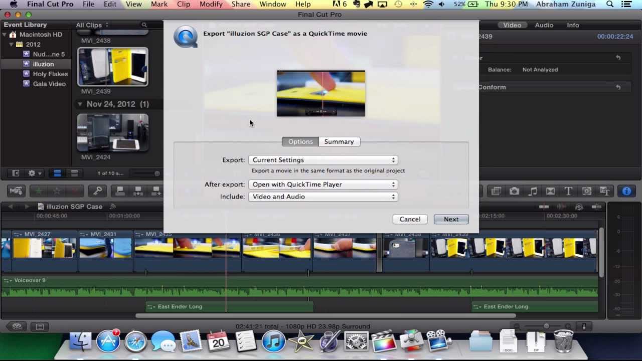 Final Cut Pro X Custom Export Settings Using Compressor (Best For YouTube Upload)
