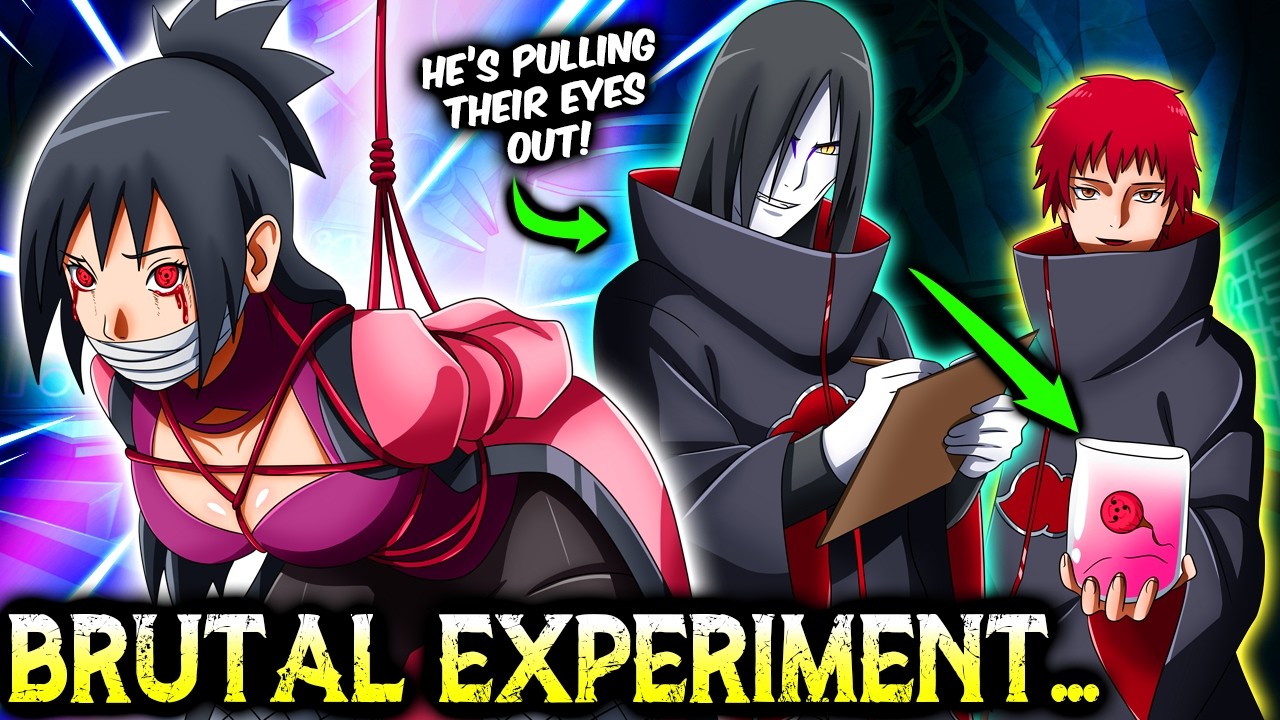 How Orochimaru ALMOST Made A Sharingan While IN THE AKATSUKI!