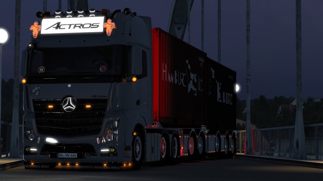 [ETS 2 1.51x] Hollandstyle Mercedes MP4 by DOTEC | Free Parts!