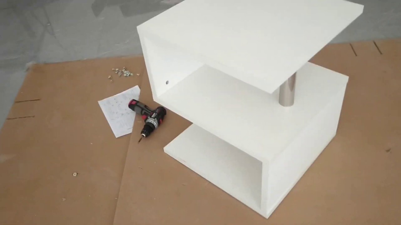 6 minutes installation - S  Shaped Storage Display Shelving Bookcase with LED   UK