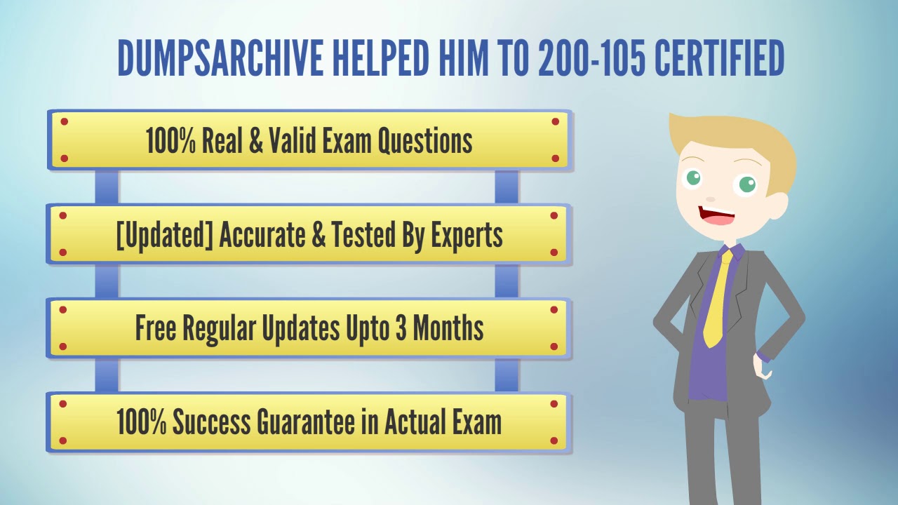 200-105 Dumps | Pass Cisco 200-105 Exam Like A Professional With DumpsArchive