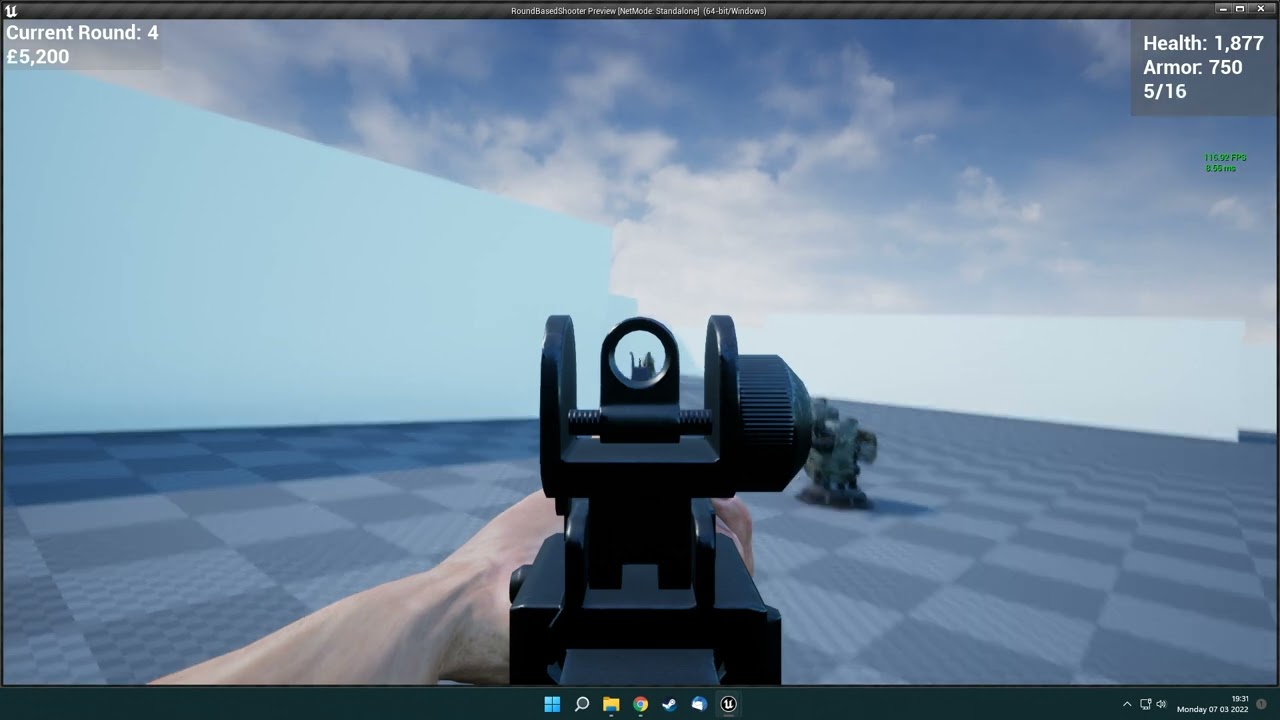 UE4 | Round Based Survival Mode | Indie Devlog #8
