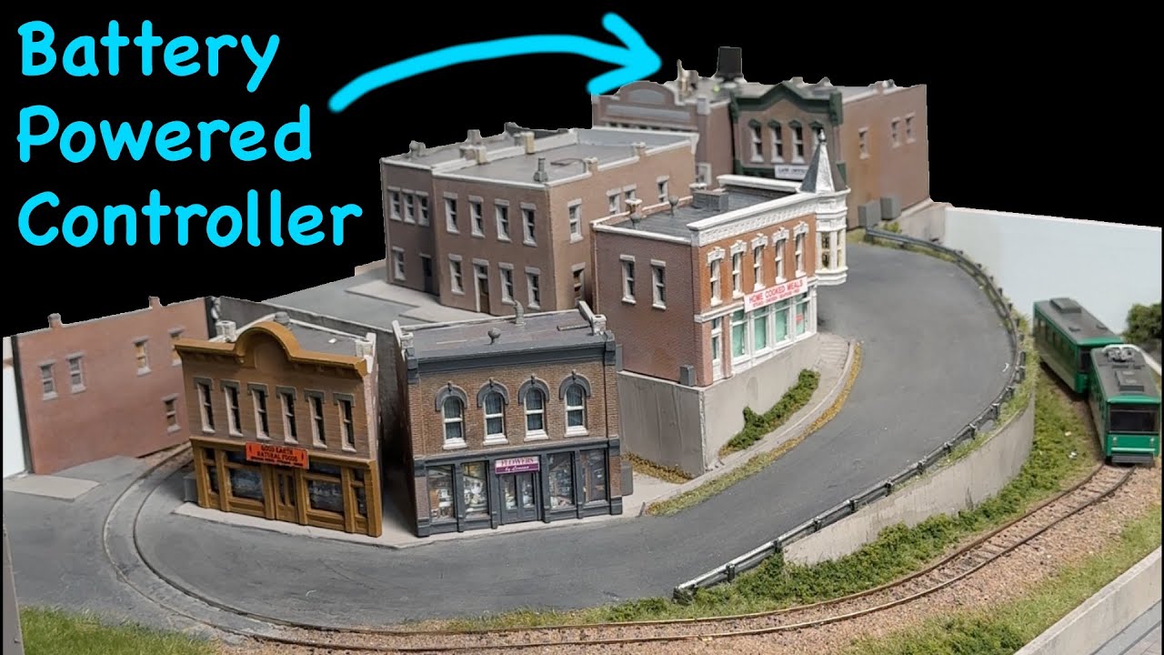 Easy Battery Powered Train Control for the 2x4 Top Level