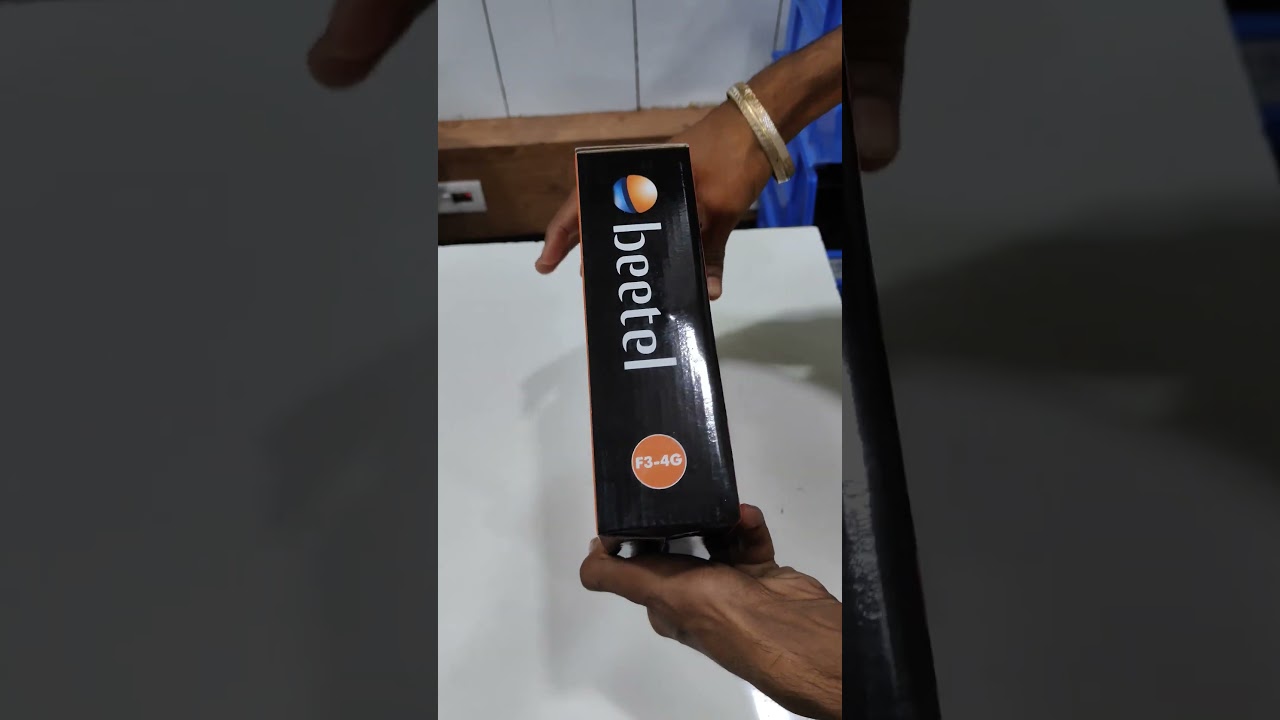 Beetel F3-4G Corded Landline Phone + Wi-Fi Hotspot With Backlight Black  #teliphone#wifi#unboxing