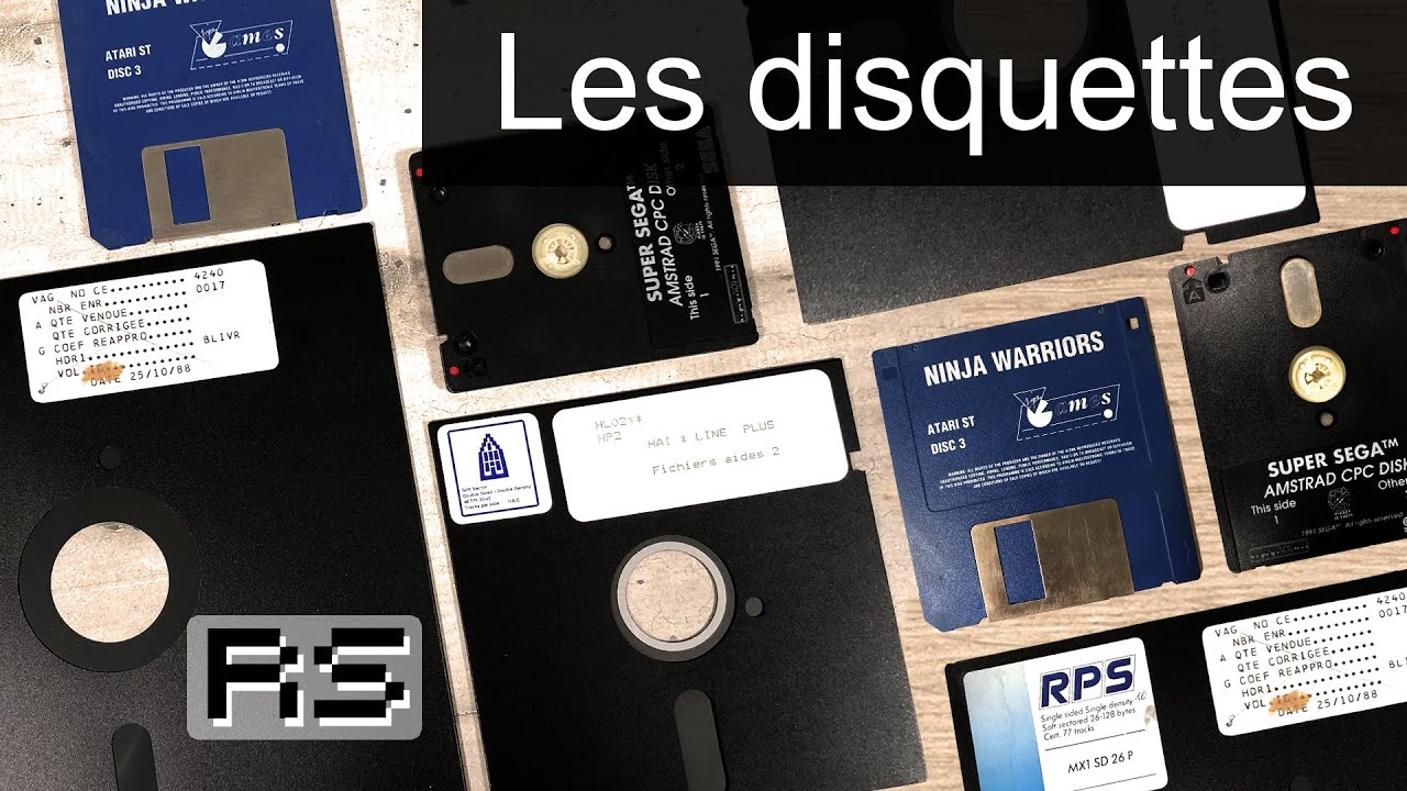 Les disquettes : Le fonctionnement
