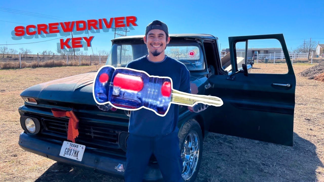 How to make a SCREWDRIVER KEY! (JDM car key)