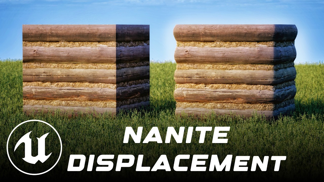 Create Nanite Displacement In Unreal Engine 5.4 Tutorial Under 5 Mins