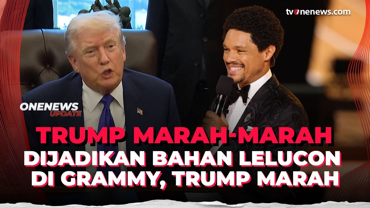 Trump Kecam Trevor Noah Gegara Dijadikan Bahan Lelucon di Grammy Awards 2026 | OneNews Update