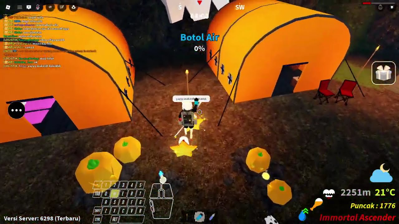 Roblox Gunung Sumbing | MODE INSANE by Wafer @monavia