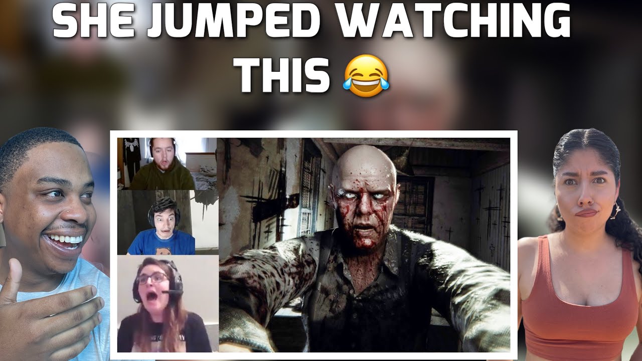 GAMERS Getting SCARED | Reaction