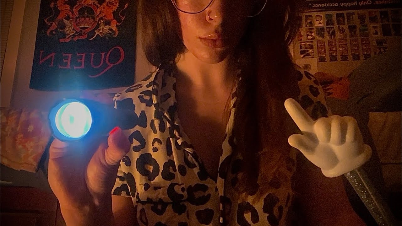 ASMR interactive eye exam 👁️