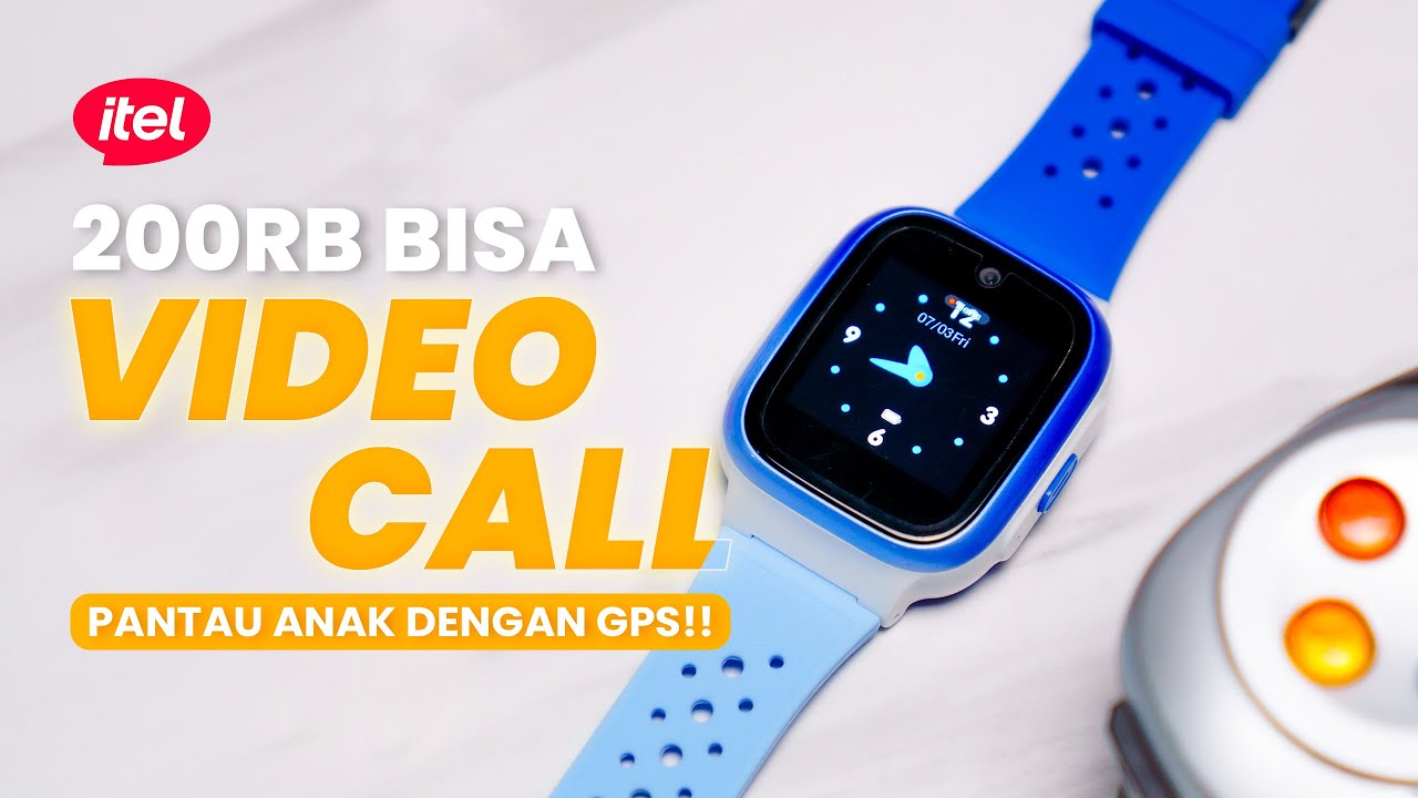 CUMA 200 RIBUAN SUDAH BISA VIDEO CALL & GPS?! REVIEW ITEL KEEKID IKW31 WATCH