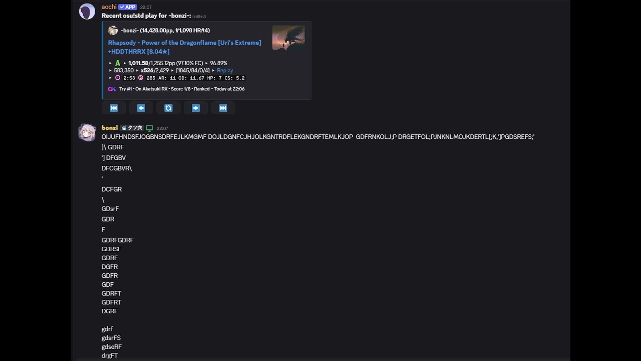 1K PP RELAX AKATSUKI