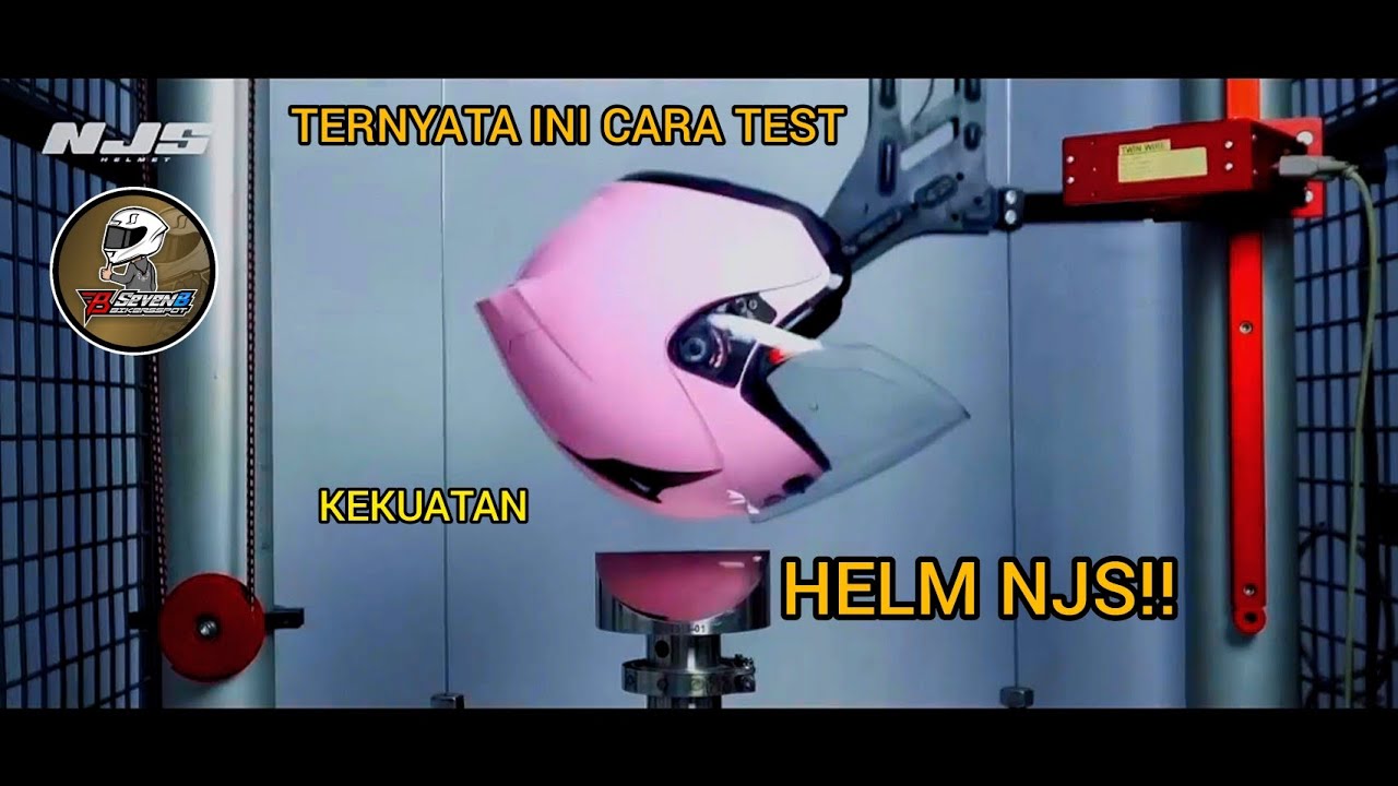 NJS HELMET IMPACT TESTING! Helm si paling ghoib!?🤨