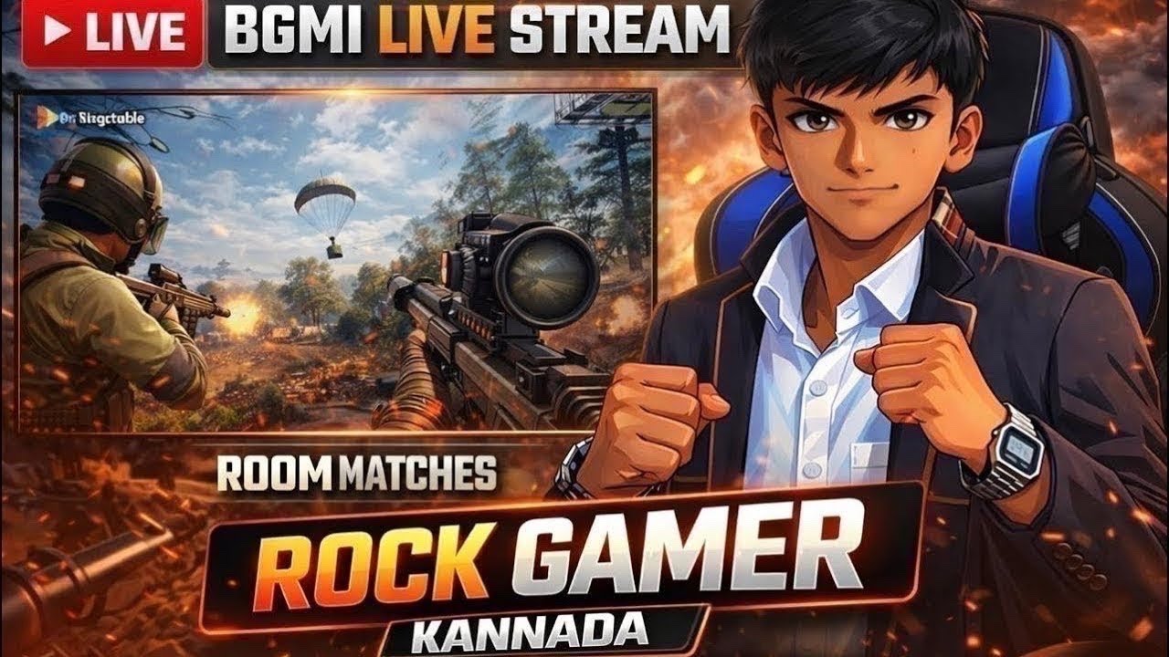 BGMI LIVE KANNADA | PLAY WITH SUBSCRIBERS | #bgmilive #sabwaysufers #rockgamerkannada #kannadalive