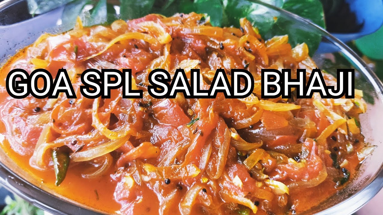 How to make the famous GOAN SALAD BHAJI super tasty😋. Do give it a try!Check description 👇