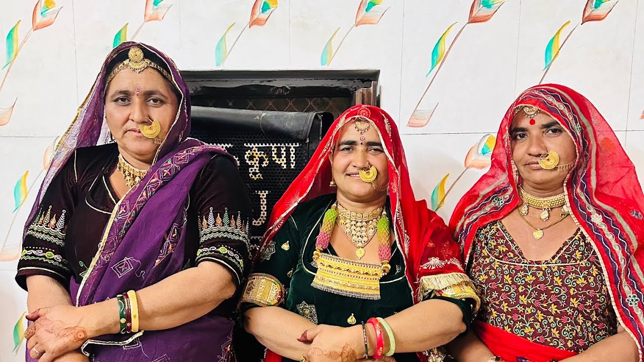 झिणी झिणी चुंदरी मे तारा चमकें... शिव पार्वती भजन 🙏#bishnoi_tradition #wedding #youtube #bhajan 