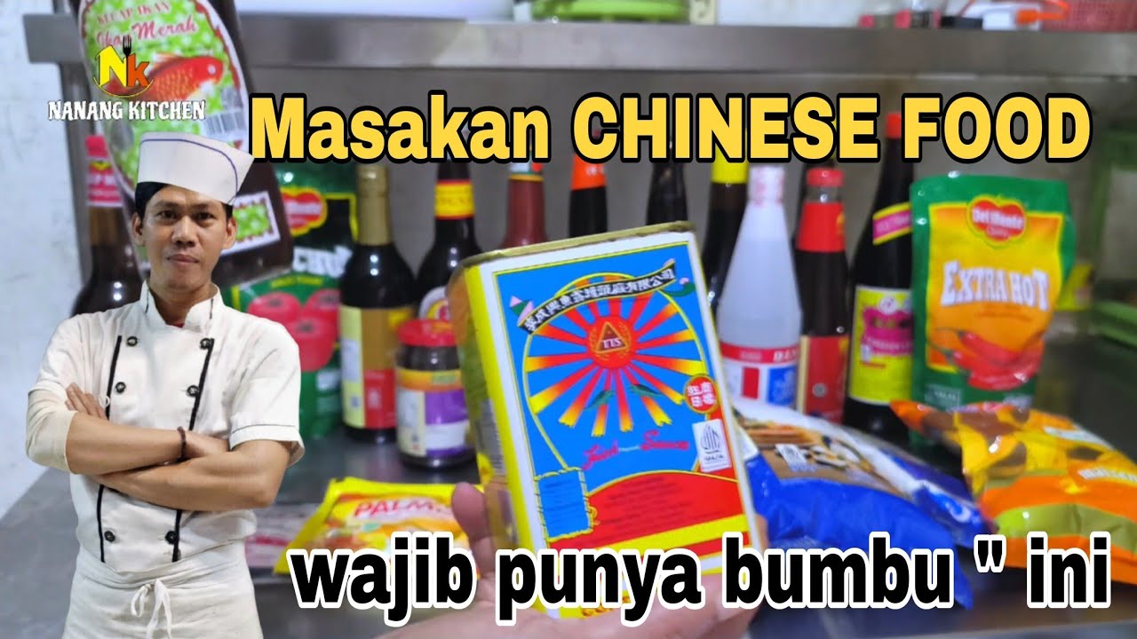 Bumbu dasar Chinese food | biasa di pakai Nanang kitchen
