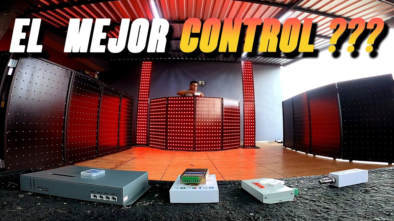 PONIENDO A PRUEBA LOS MEJORES CONTROLES PARA CABINA DJ LED PIXEL  🔴 ✅
