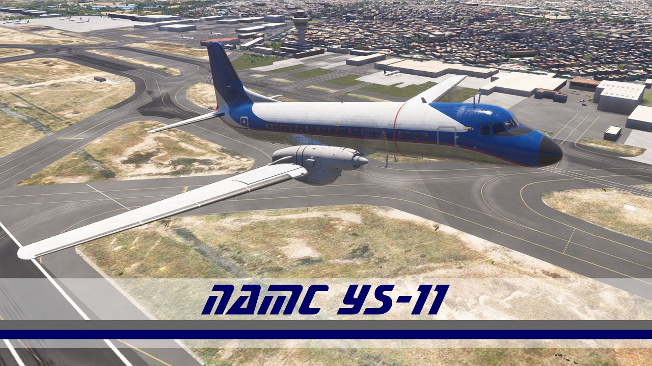 NAMC YS-11 Review - Microsoft Flight Simulator 2024