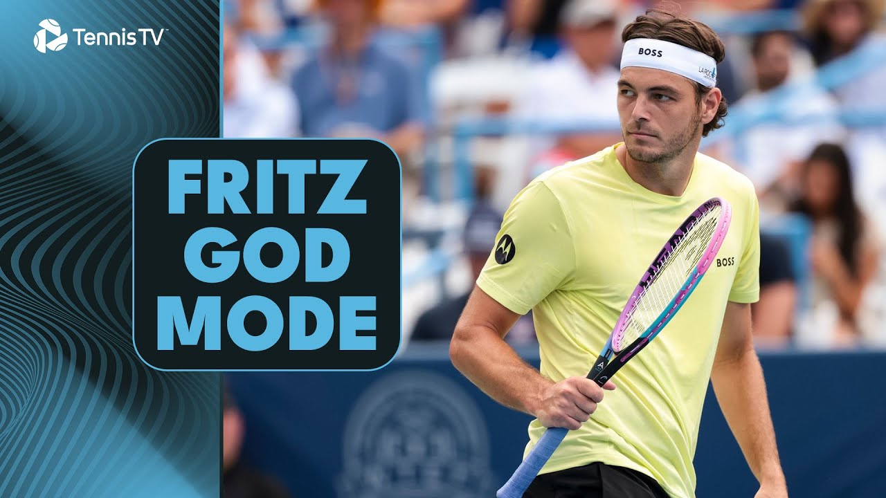 Taylor Fritz GOD MODE Performance vs Aleksander Vukic | Washington 2025