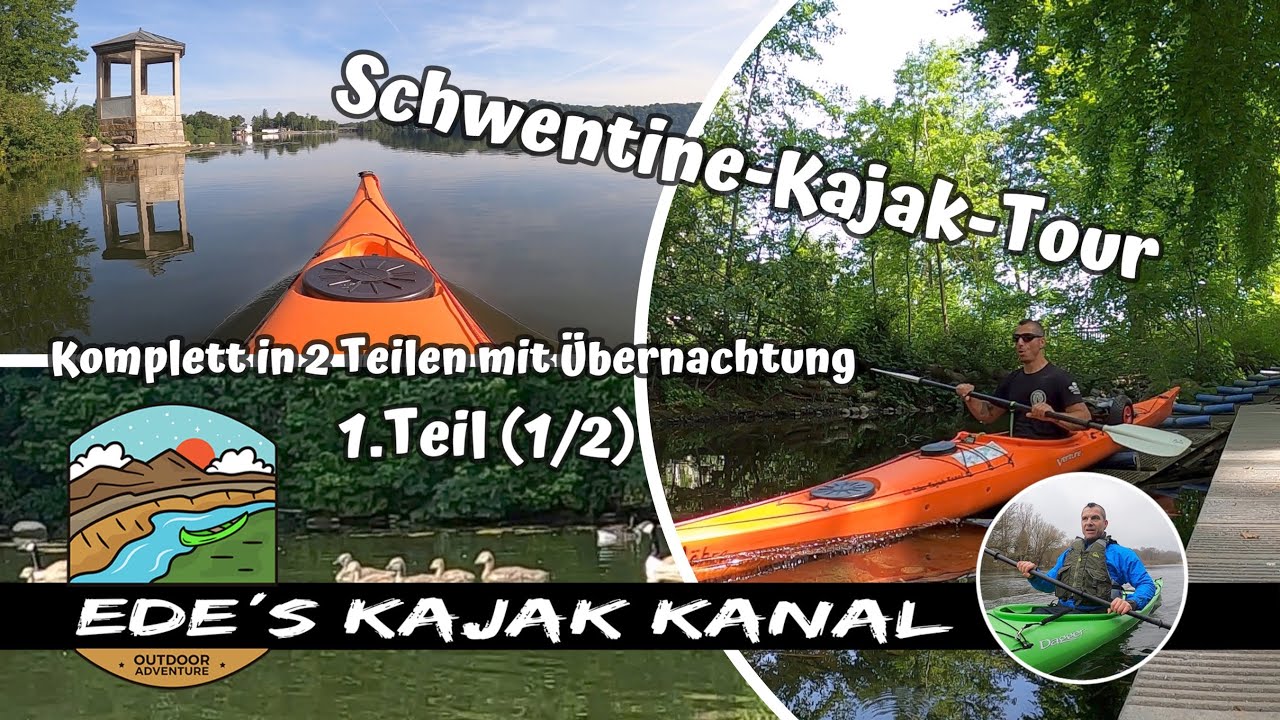 Schwentine Kajak Tour Eutin bis zur Ostsee