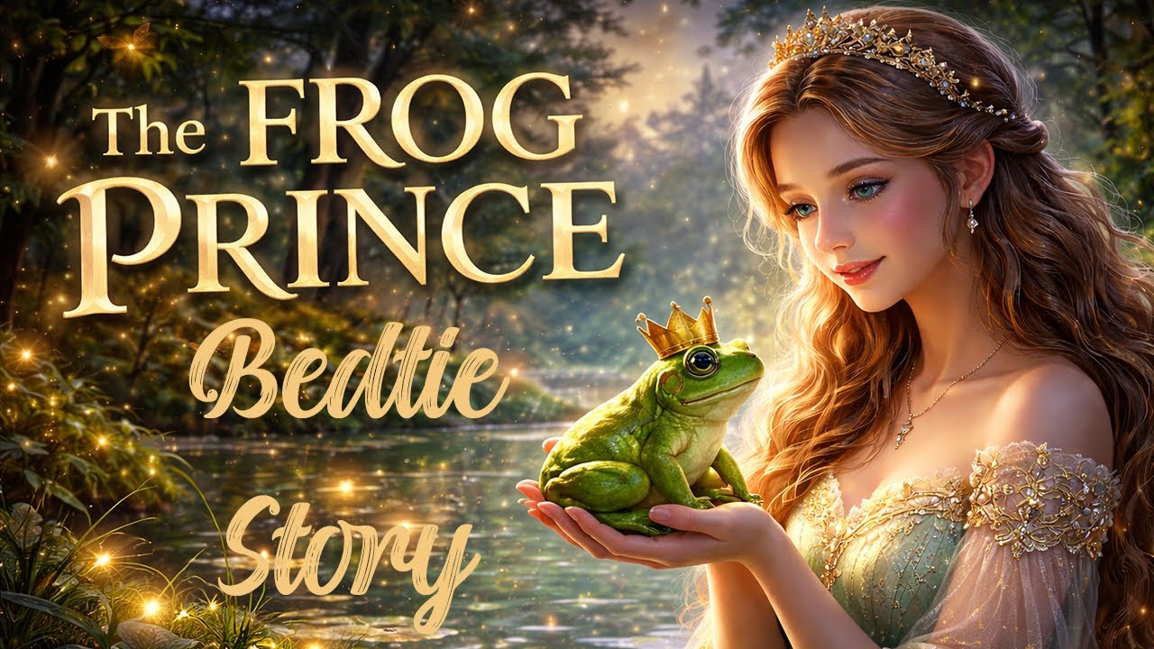🌙 The Frog Prince | Bedtime Fairy Tale for Kids to Fall Asleep
