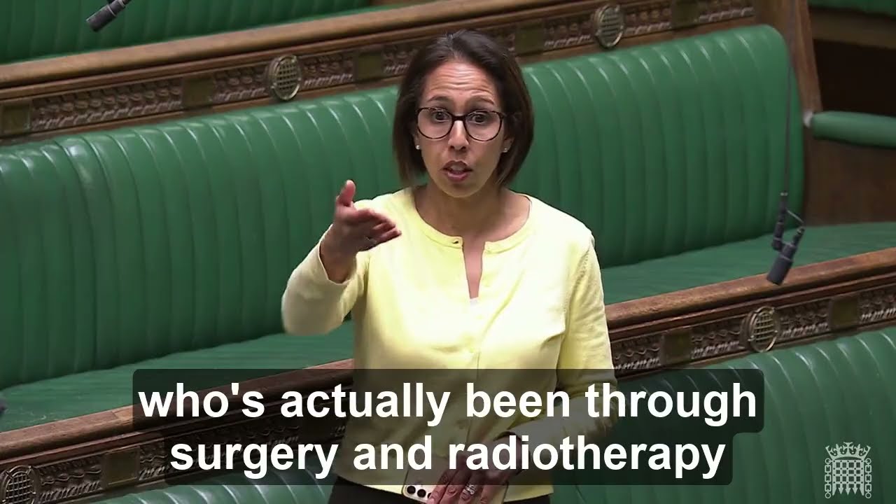 Munira raises issue of access to cancer drug