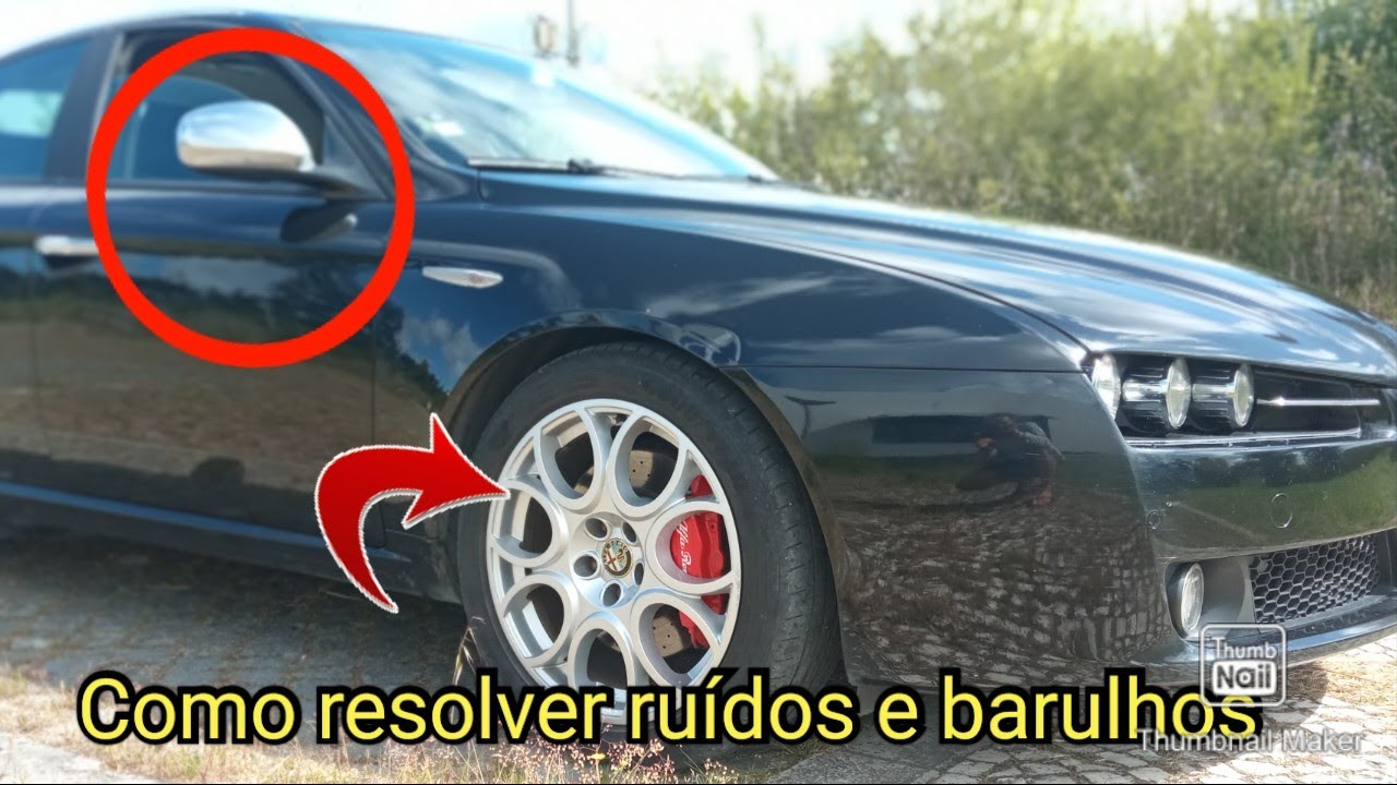 Suspensão, portas, tablier, porta luvas e muitos outros sítios. Aqui está a solução Alfa Romeo 159