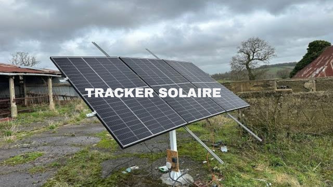 Montage d’un tracker solaire