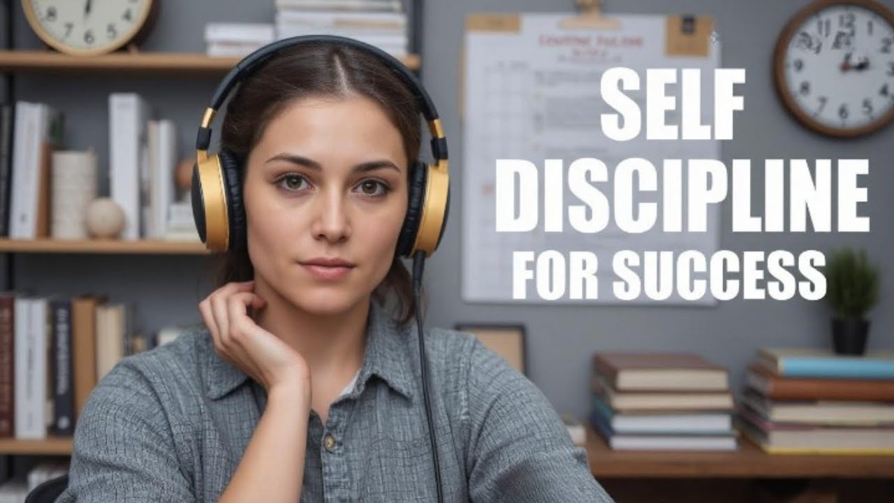 Self-Discipline For Success; Slow English Conversation For Fluency! English Learning Podcast