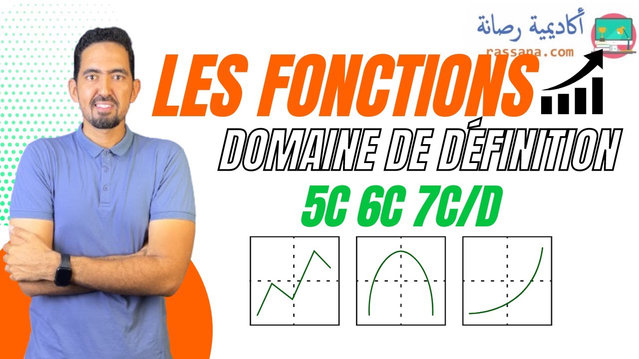 Les Fonctions (7D, 6C, 5C): Domaine de Définition || Prof. Aziz Abderrahman