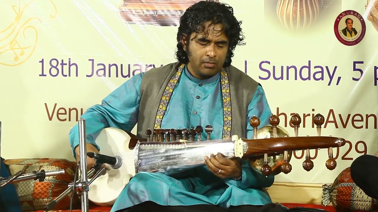 Sougata Roy Chowdhury on Sarod | Raag Madhumalati | Anurag Initiative's 4th Annual Music Concert