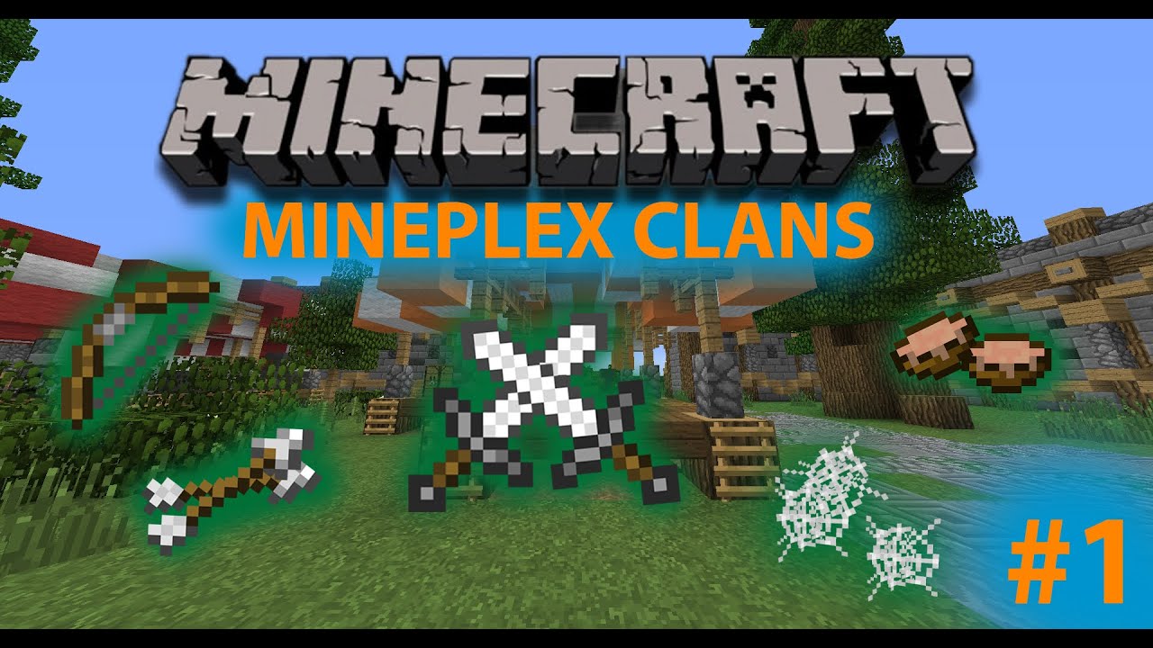 Mineplex Clans Alpha #1: Archer Class - LEARNING IT!