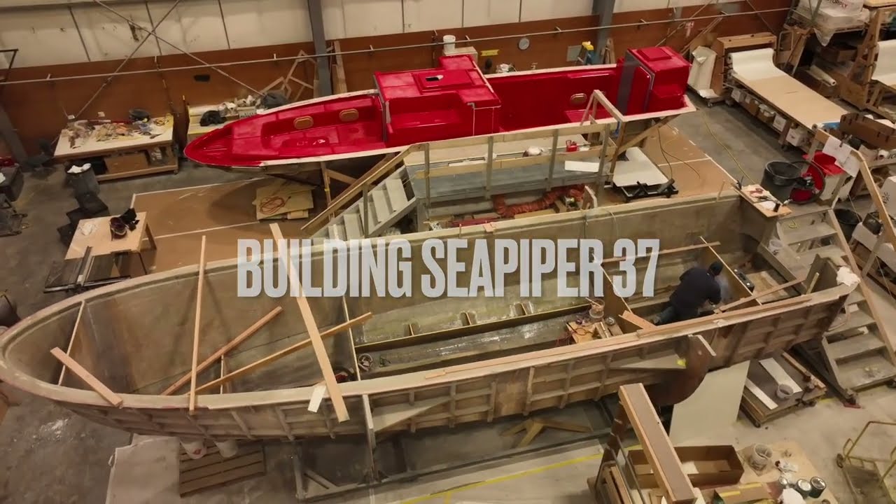 SeaPiper 37: Behind the Scenes Building Hull #16