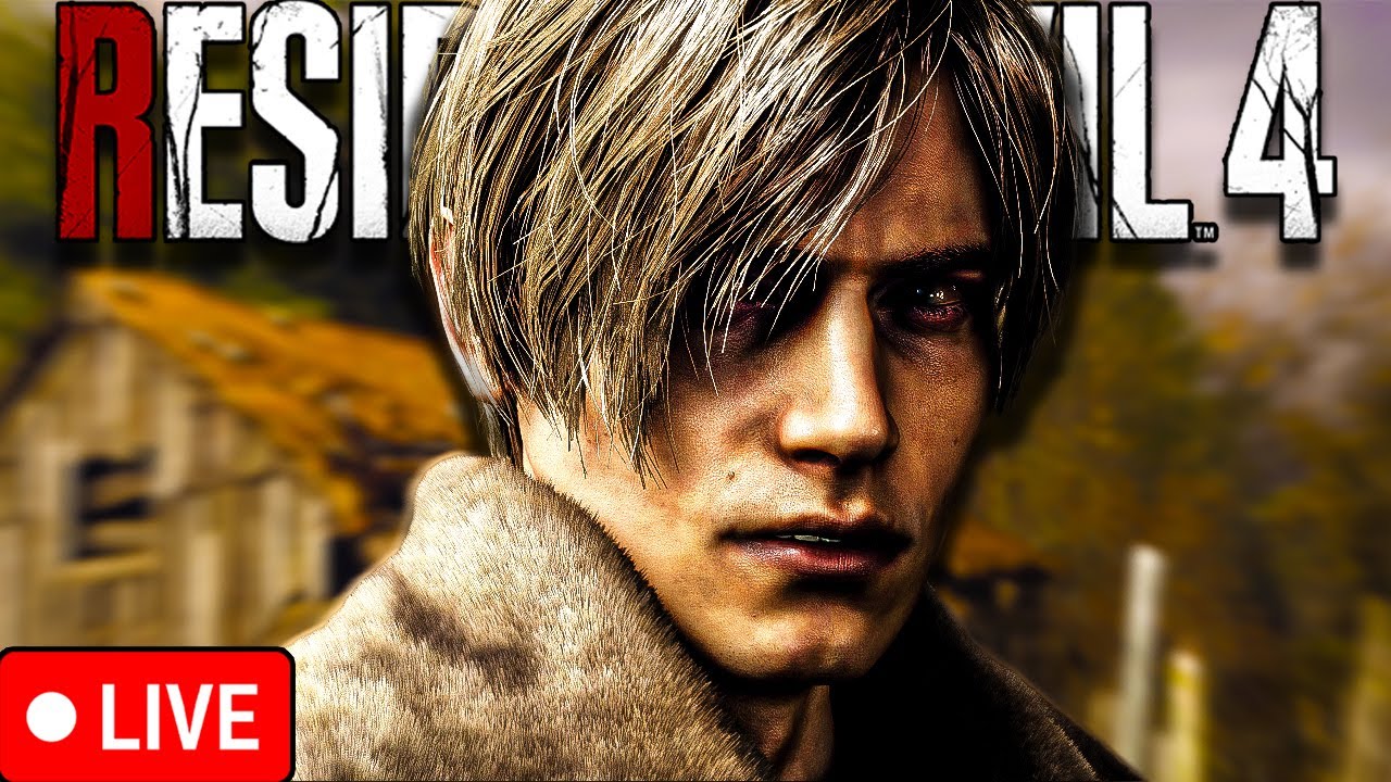 🔴LIVE PLAYING RESIDENT EVIL 4 REMAKE ROAD TO RE9 REQUIEM STARTS - PART 4
