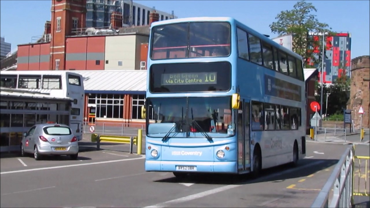 Buses and Coaches in Coventry on 27th May 2017 - Photo and video slideshow